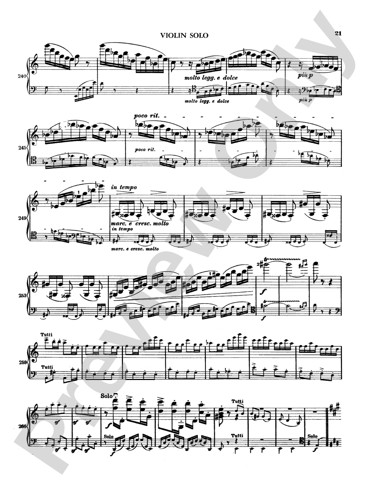 Brahms: Double Concerto in A Minor, Op. 102: Chamber Trio Book