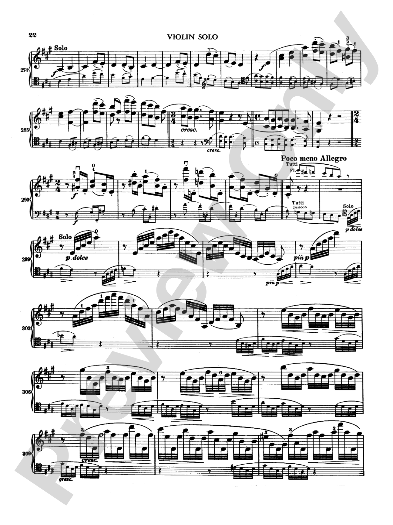 Brahms: Double Concerto in A Minor, Op. 102: Chamber Trio Book