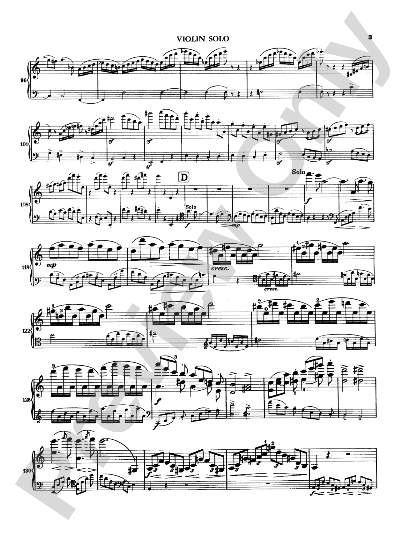 Brahms: Double Concerto in A Minor, Op. 102: Chamber Trio Book