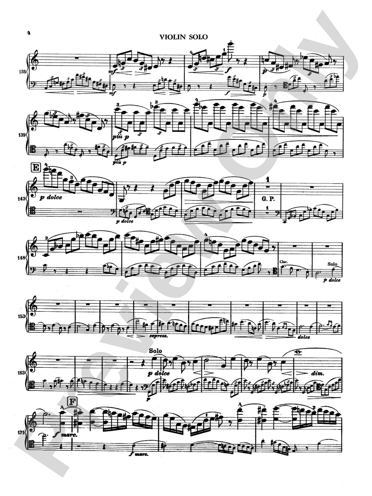 Brahms: Double Concerto in A Minor, Op. 102: Chamber Trio Book