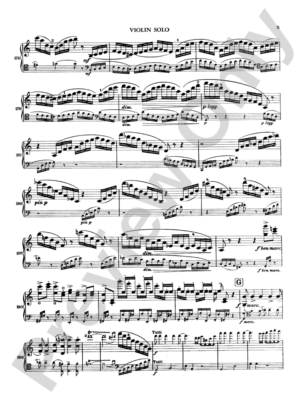 Brahms: Double Concerto in A Minor, Op. 102: Chamber Trio Book