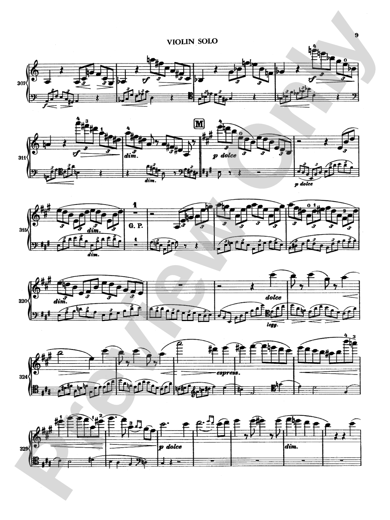 Brahms: Double Concerto in A Minor, Op. 102: Chamber Trio Book
