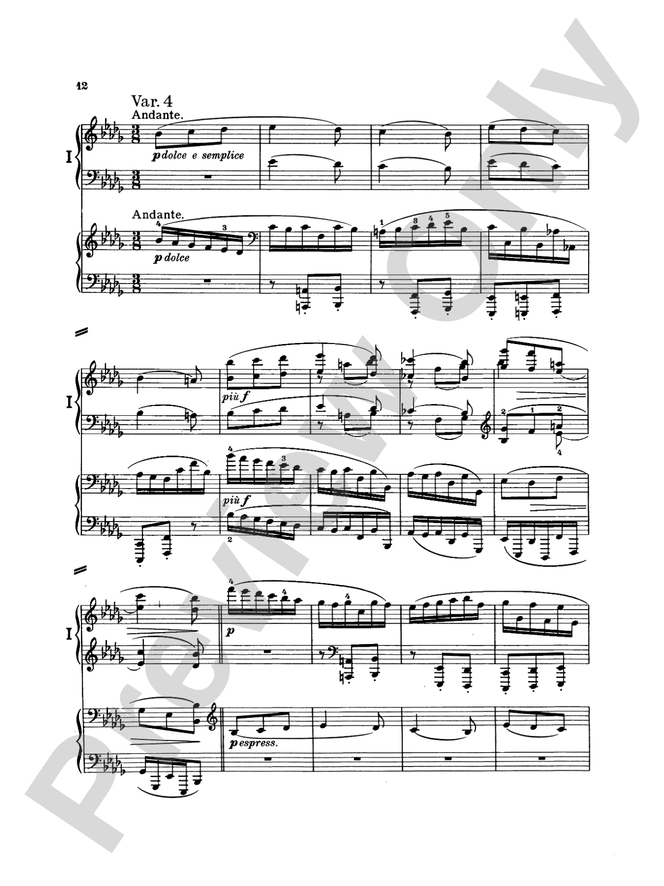 Brahms: Variations on a Theme of Haydn, Op. 56B (Original)