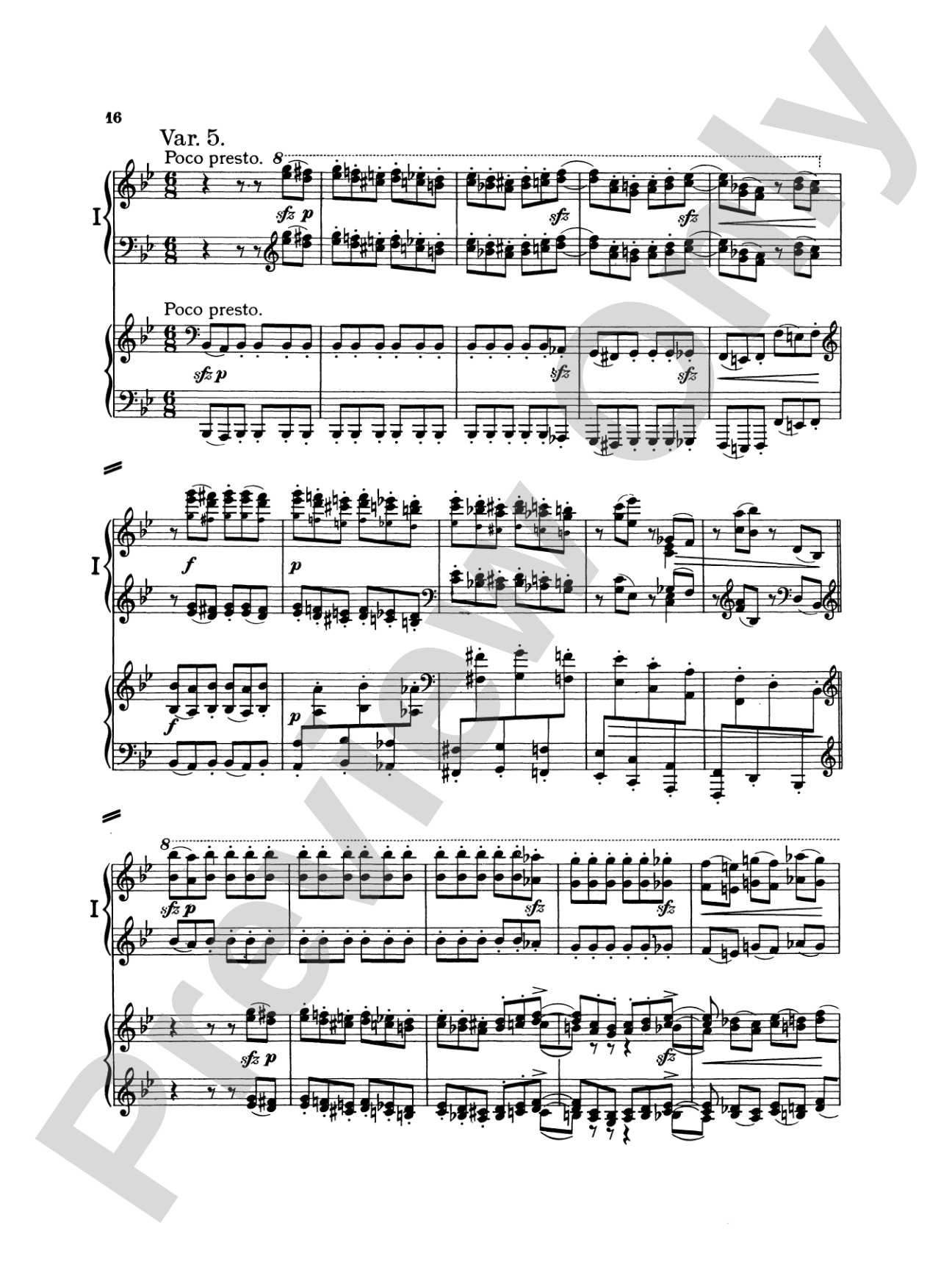 Brahms: Variations on a Theme of Haydn, Op. 56B (Original)