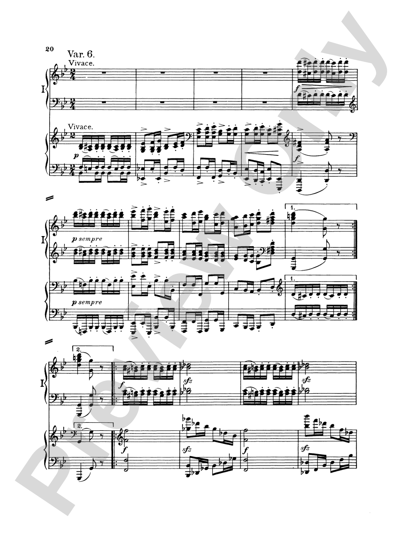 Brahms: Variations on a Theme of Haydn, Op. 56B (Original)