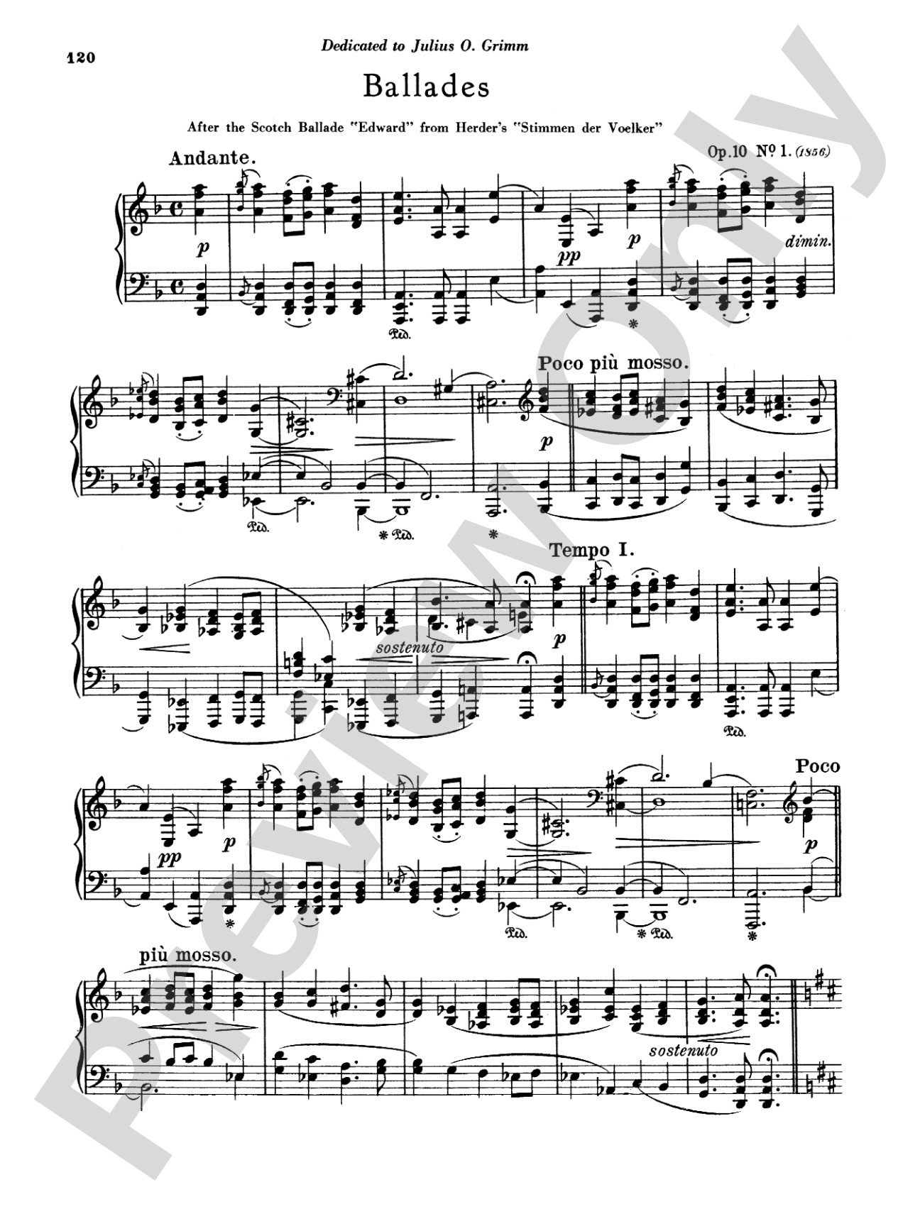 Brahms: Piano Works (Volume I: Op. 1 to Op. 24)