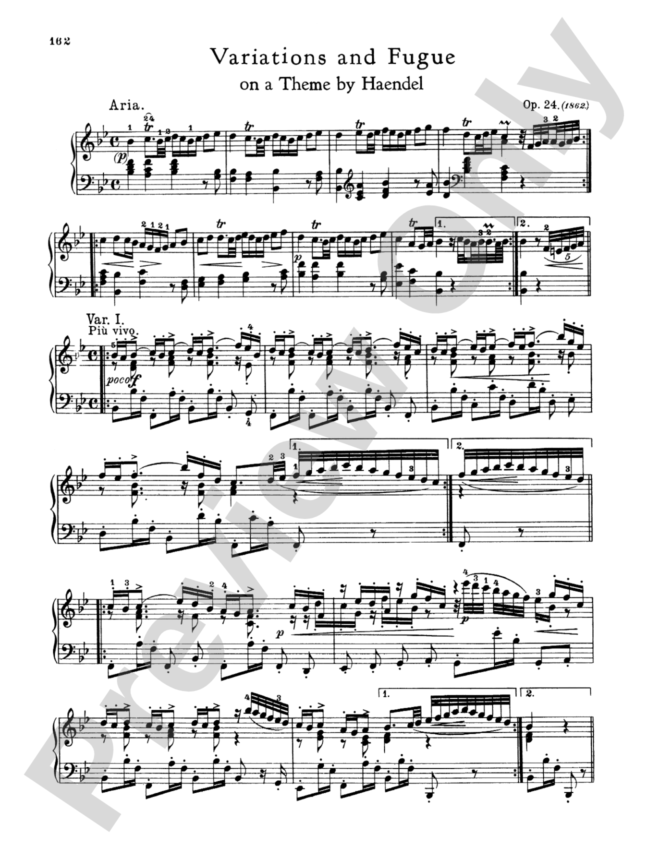 Brahms: Piano Works (Volume I: Op. 1 to Op. 24)