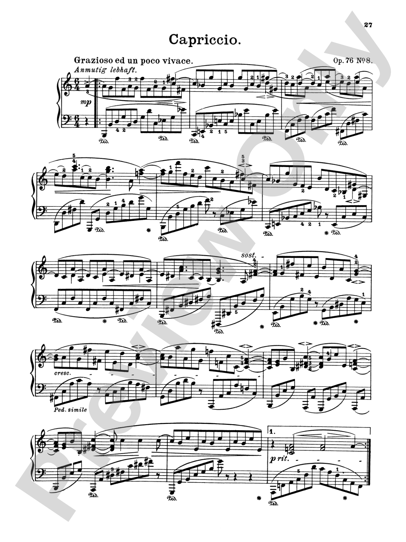 Brahms: Piano Works (Volume II: Op. 76-119 & 5 Etudes)
