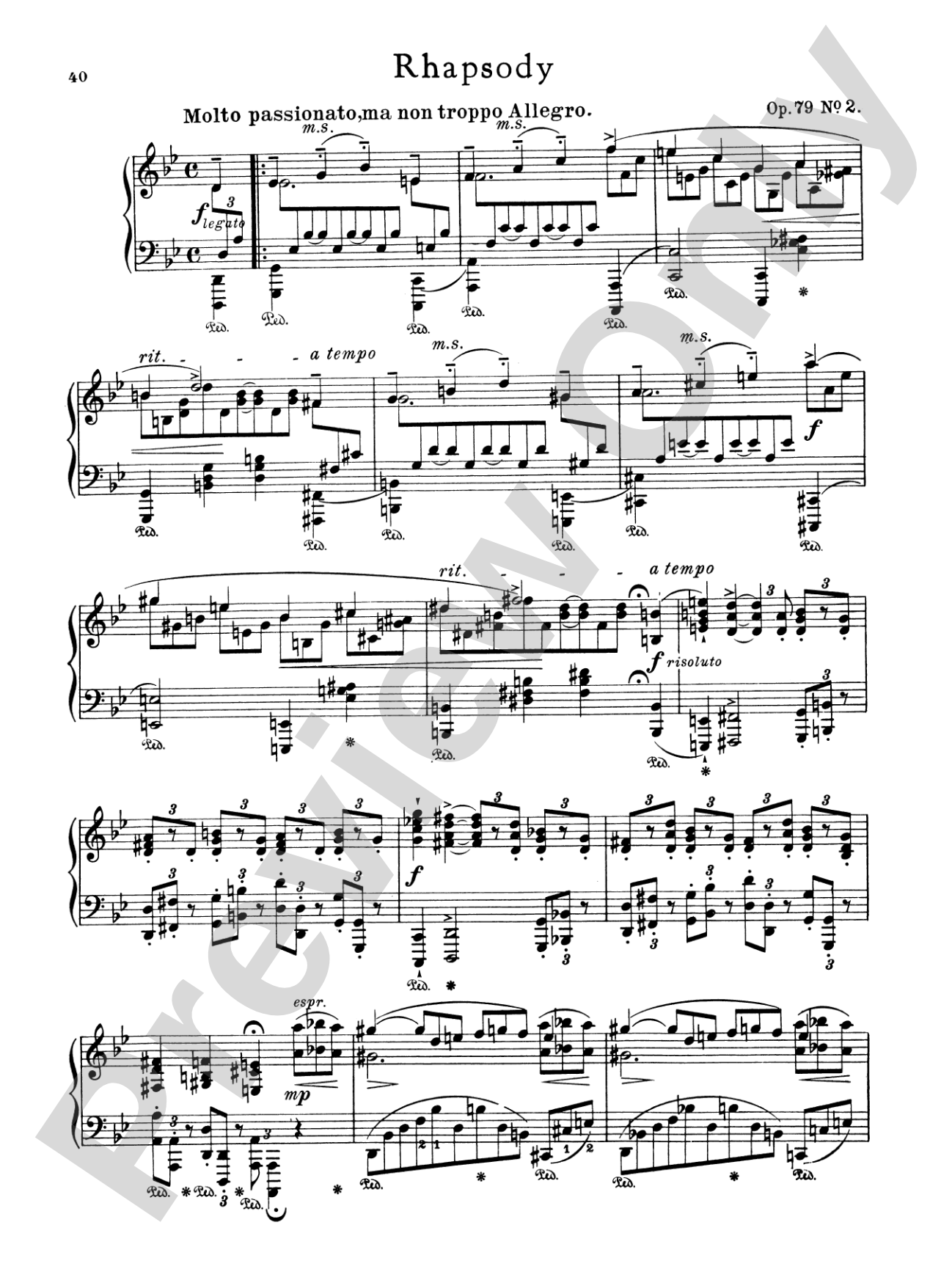 Brahms: Piano Works (Volume II: Op. 76-119 & 5 Etudes)