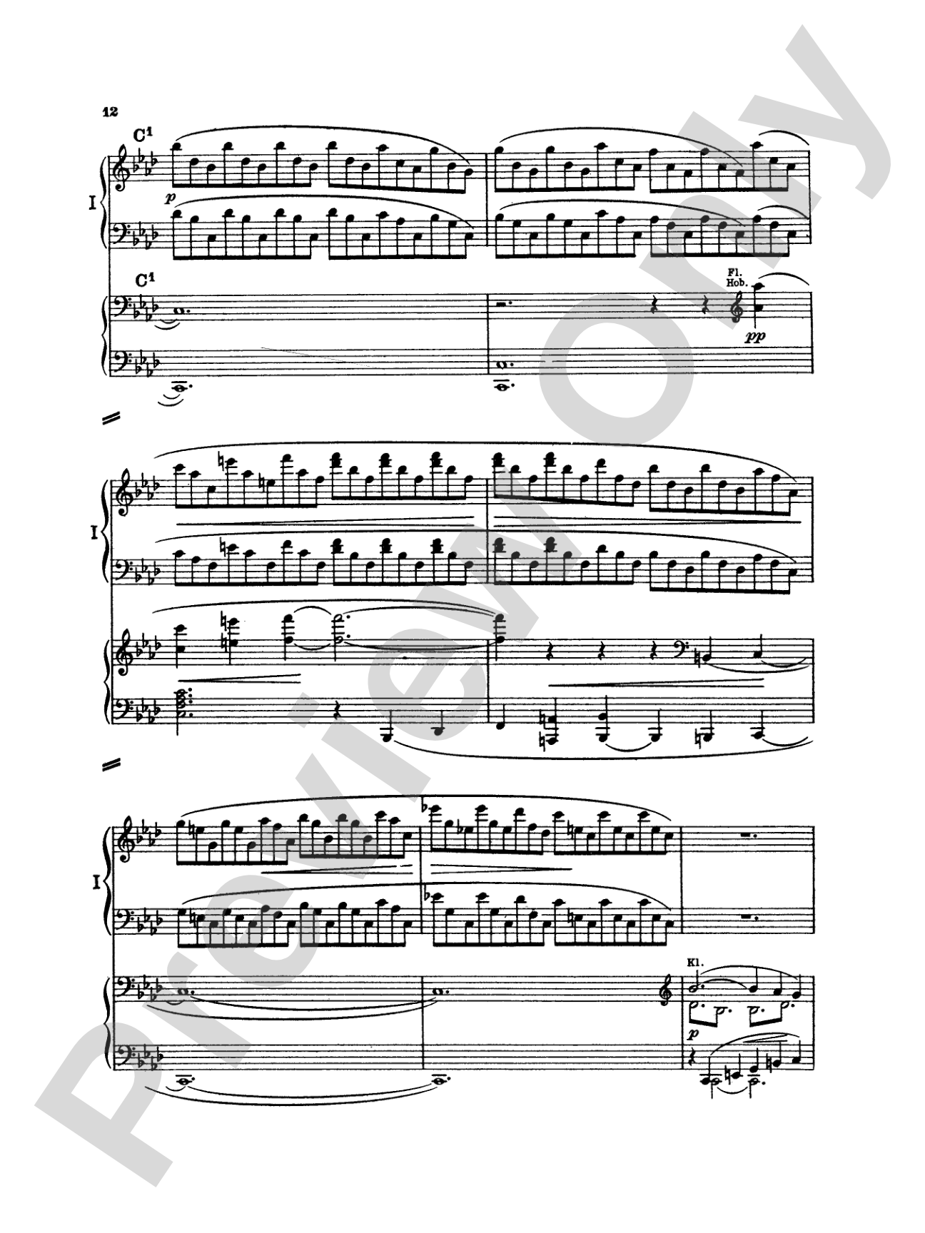 Brahms: Piano Works, Volume III (2 Concertos, Paganini Variations & Waltzes): Piano Book