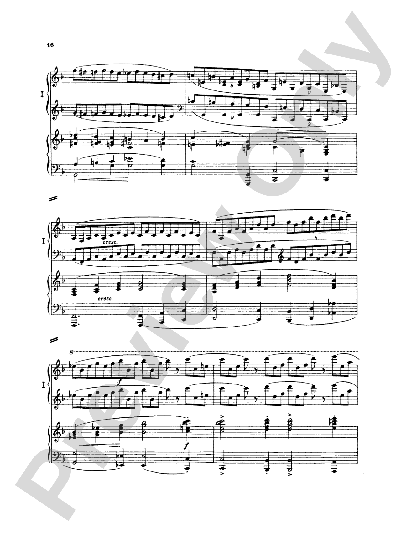 Brahms: Piano Works, Volume III (2 Concertos, Paganini Variations & Waltzes): Piano Book