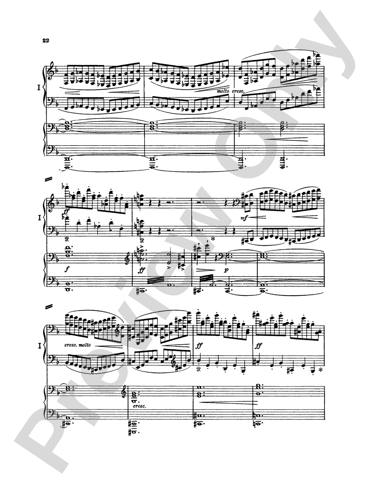 Brahms: Piano Works, Volume III (2 Concertos, Paganini Variations & Waltzes): Piano Book