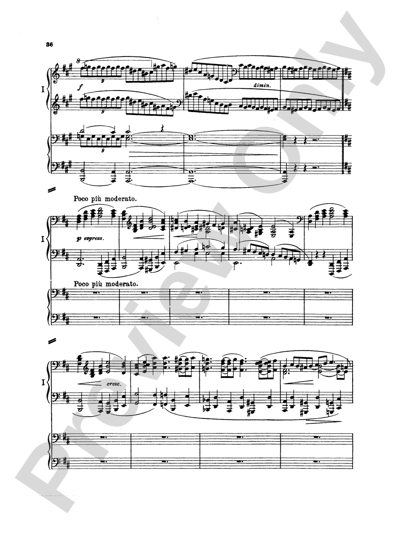 Brahms: Piano Works, Volume III (2 Concertos, Paganini Variations & Waltzes): Piano Book