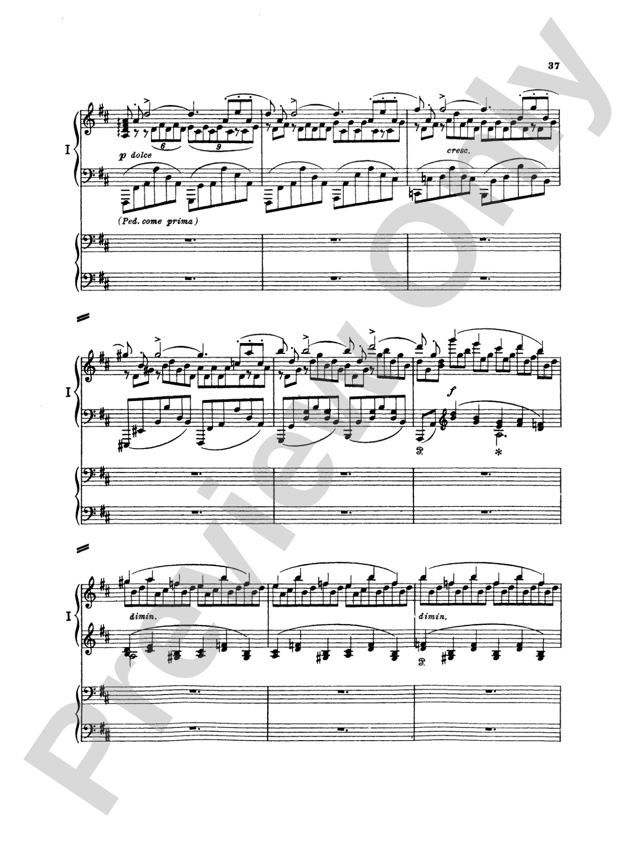 Brahms: Piano Works, Volume III (2 Concertos, Paganini Variations & Waltzes): Piano Book