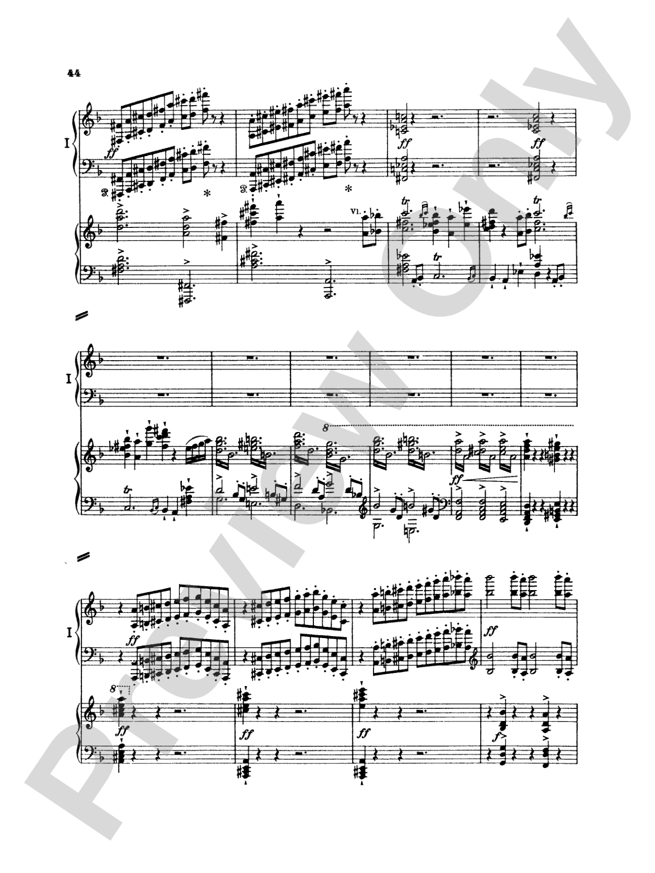 Brahms: Piano Works, Volume III (2 Concertos, Paganini Variations & Waltzes): Piano Book