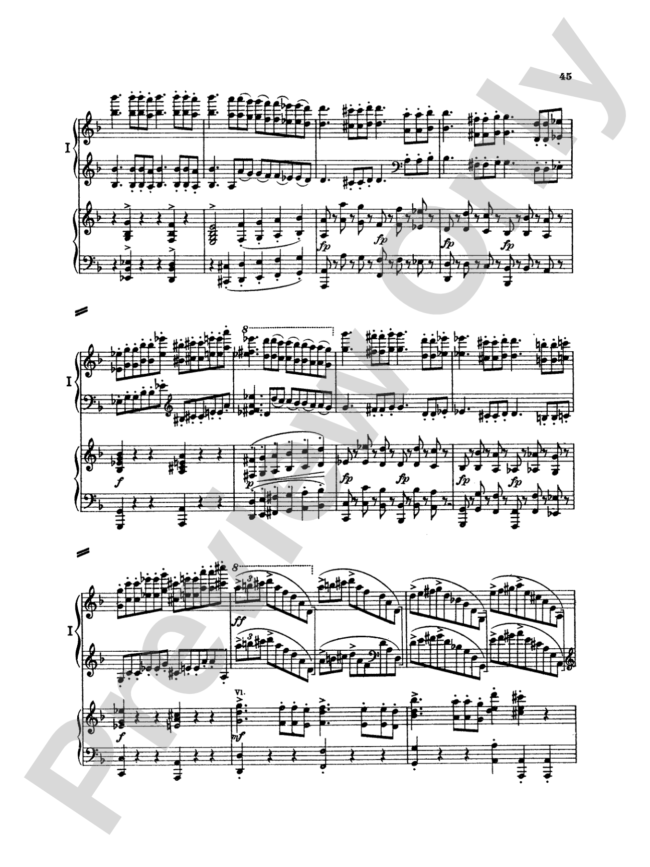Brahms: Piano Works, Volume III (2 Concertos, Paganini Variations & Waltzes): Piano Book