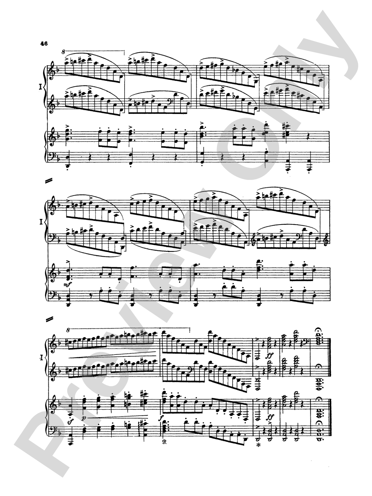 Brahms: Piano Works, Volume III (2 Concertos, Paganini Variations & Waltzes): Piano Book
