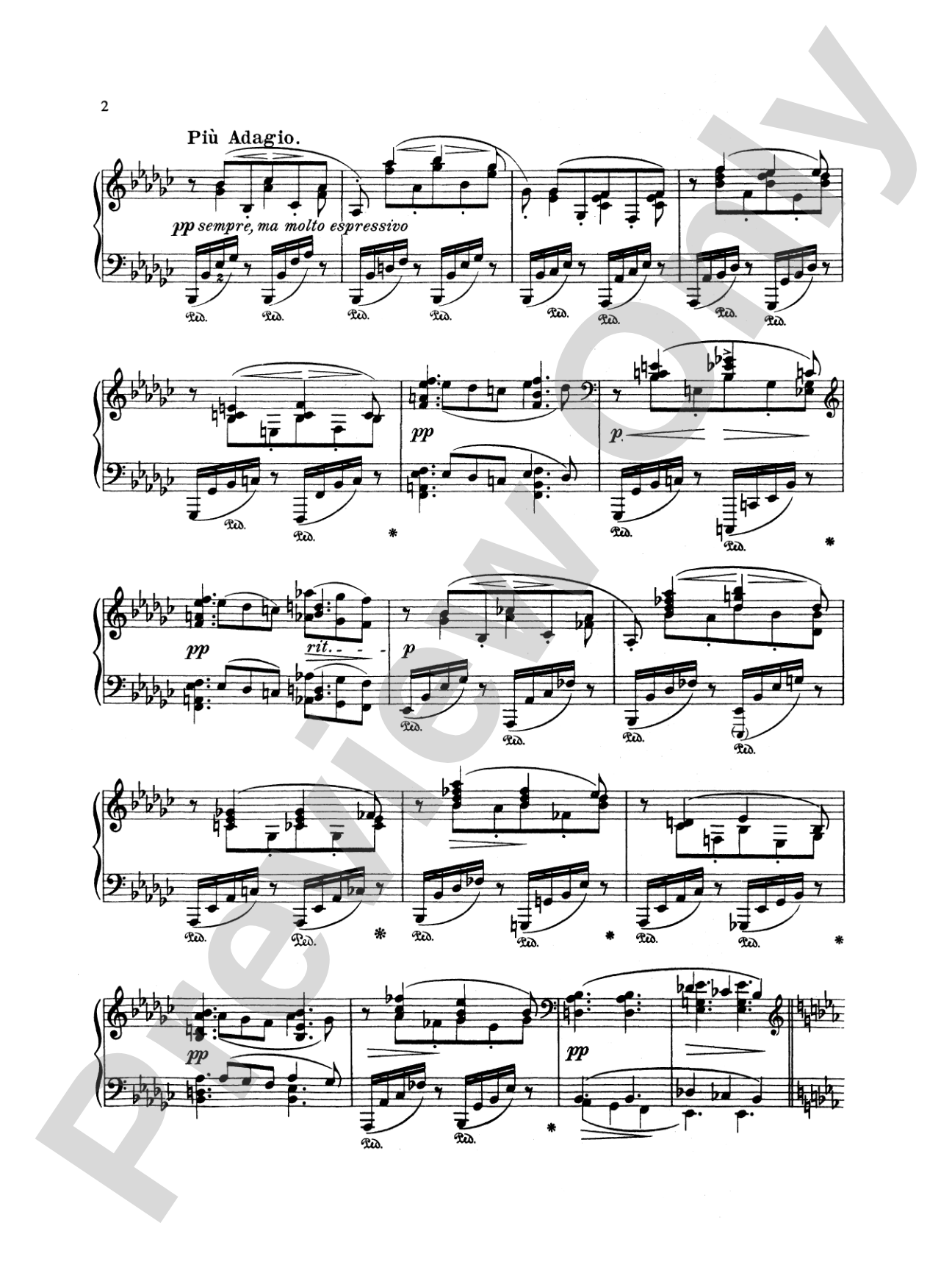 Brahms: Three Intermezzi, Op. 117: Piano