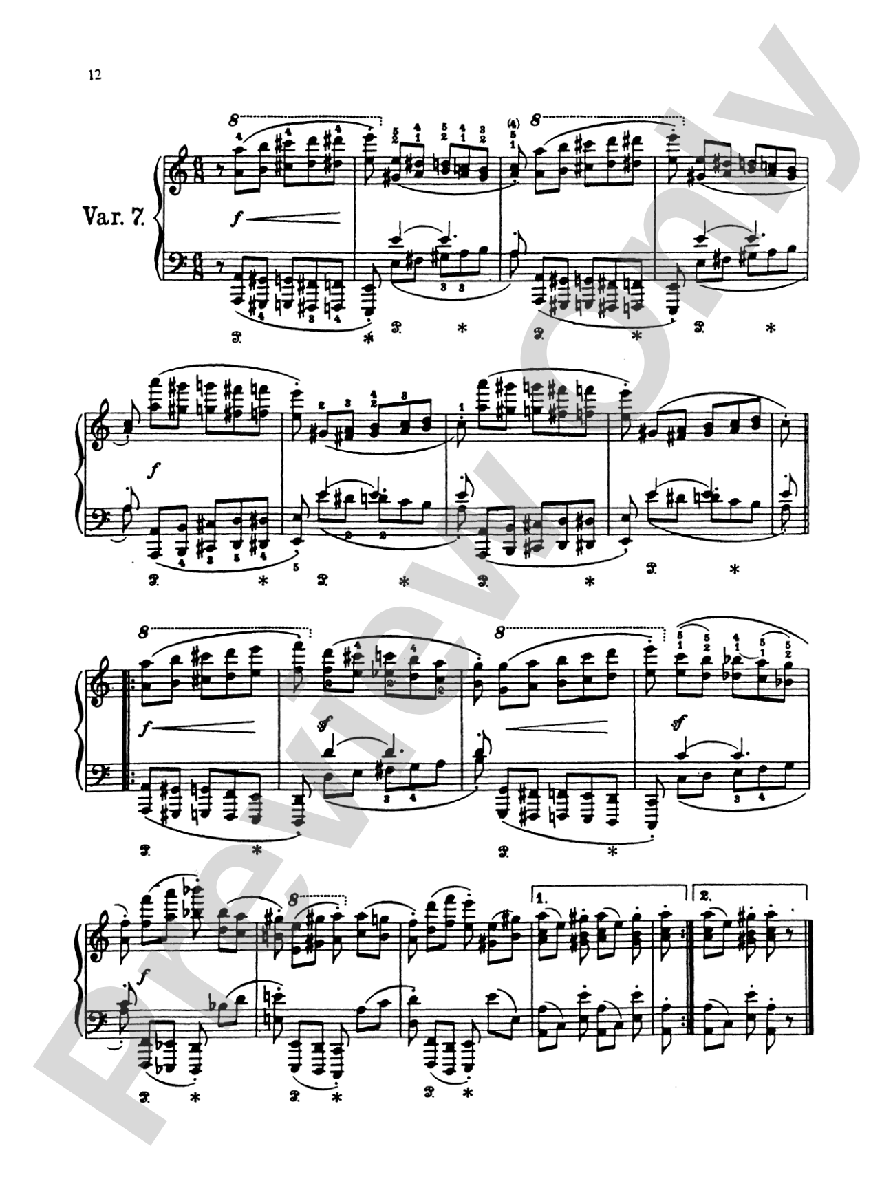 Brahms: Paganini Variations (Complete): Piano