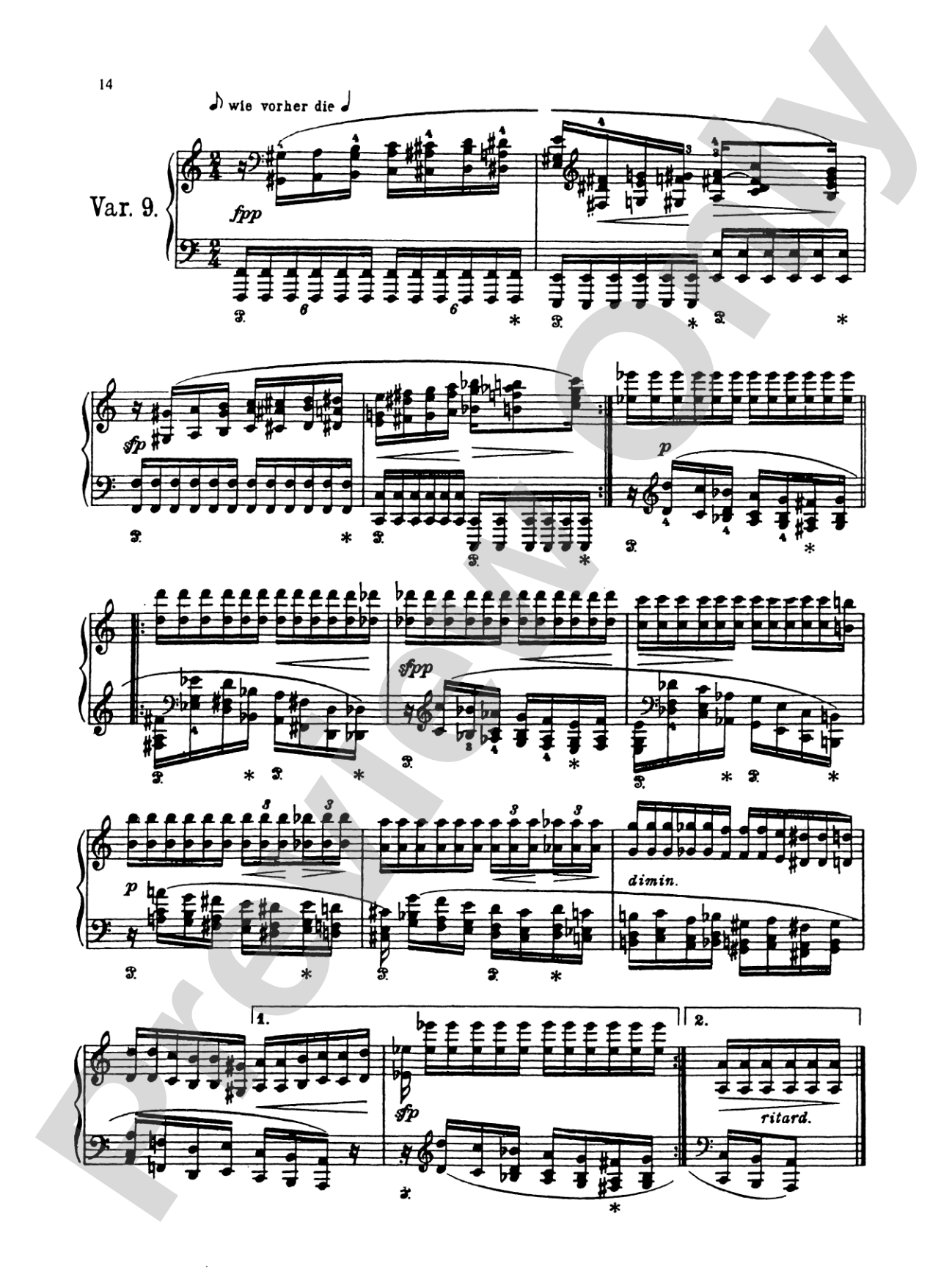 Brahms: Paganini Variations (Complete): Piano