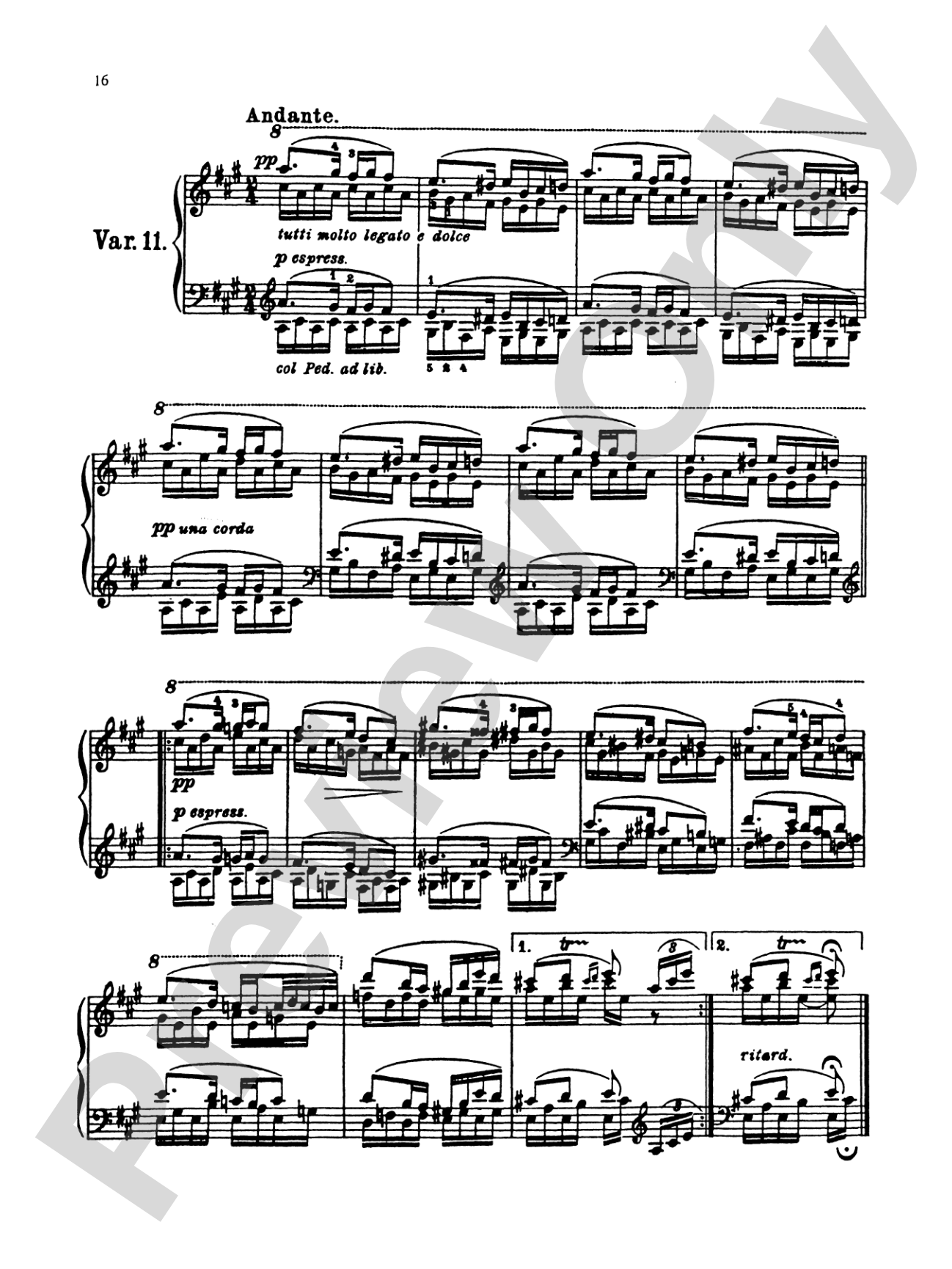 Brahms: Paganini Variations (Complete): Piano