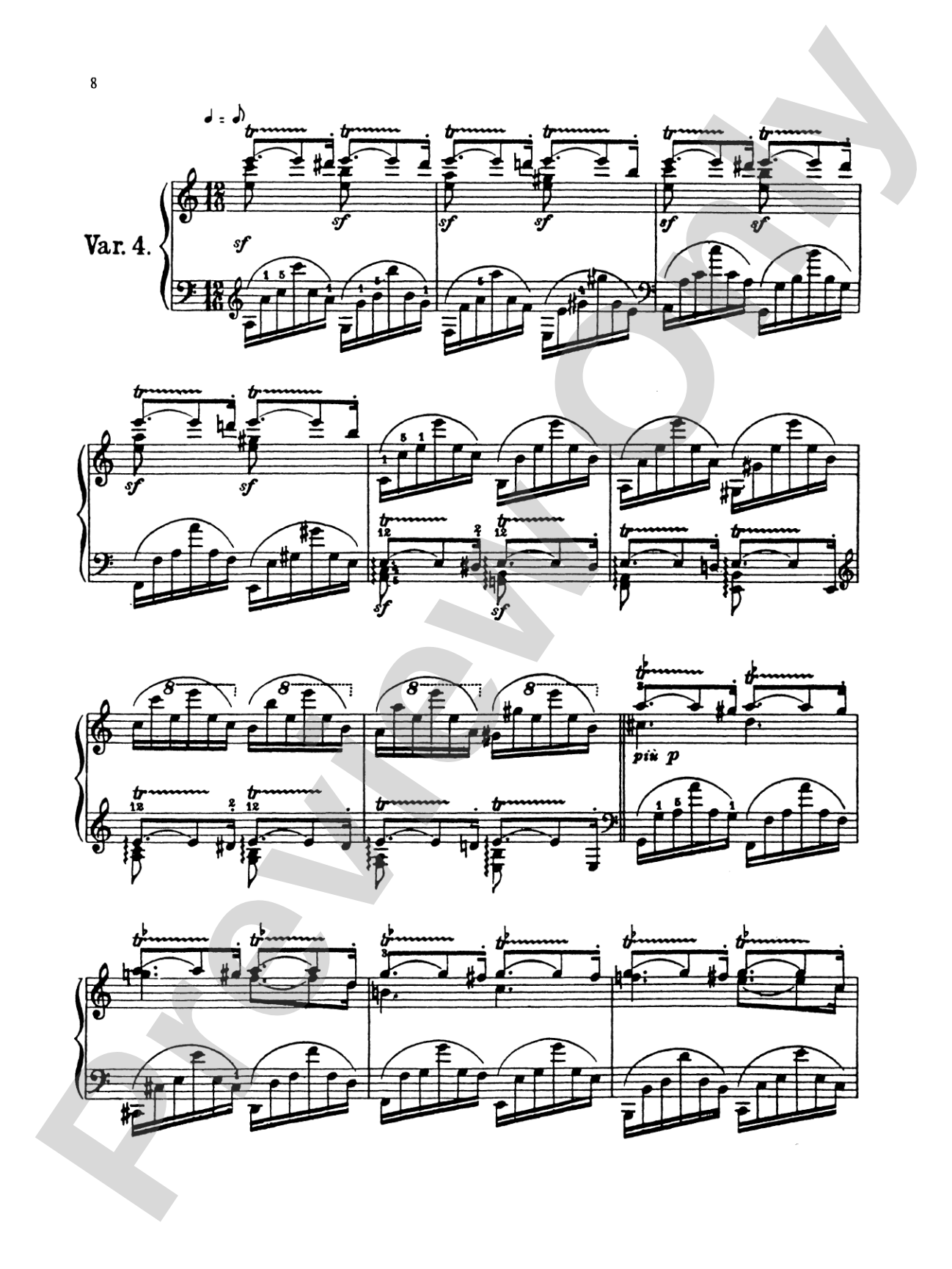 Brahms: Paganini Variations (Complete): Piano