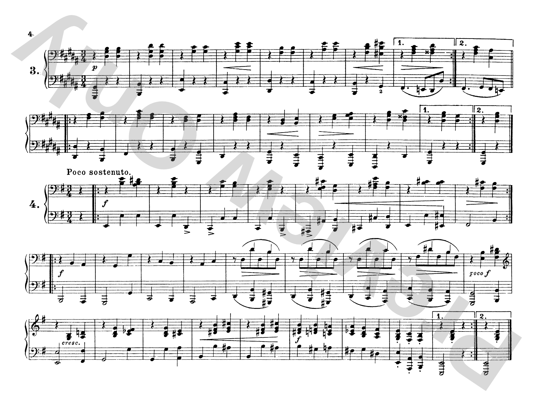 Brahms: Waltzes, Op. 39: Piano Duet (1 Piano, 4 Hands) Comb Bound Book