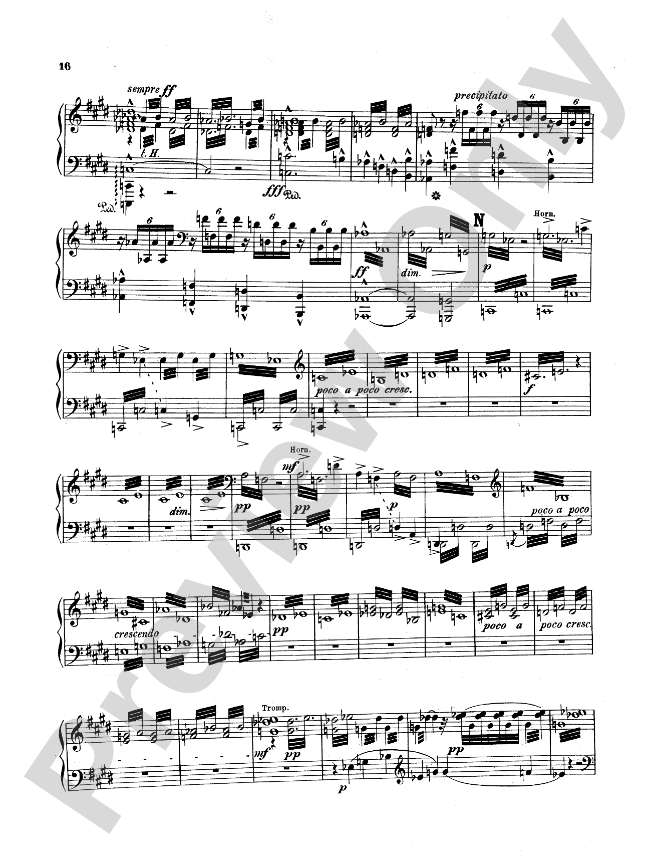 Bruckner: Symphony No. 7 in E Major (ISBN: 0757912818): Piano Duet (1 Piano, 4 Hands) Comb Bound Book