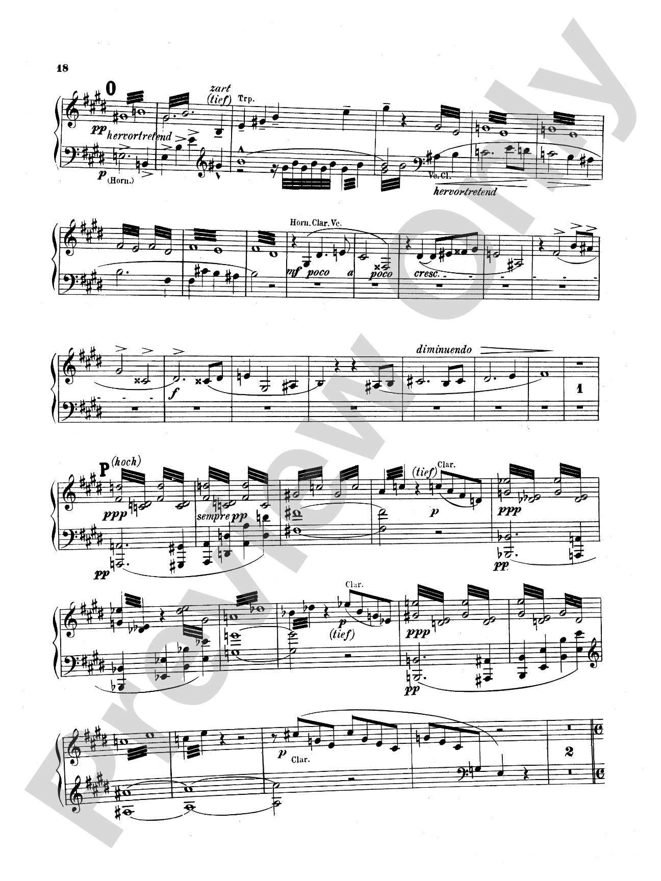 Bruckner: Symphony No. 7 in E Major (ISBN: 0757912818): Piano Duet (1 Piano, 4 Hands) Comb Bound Book