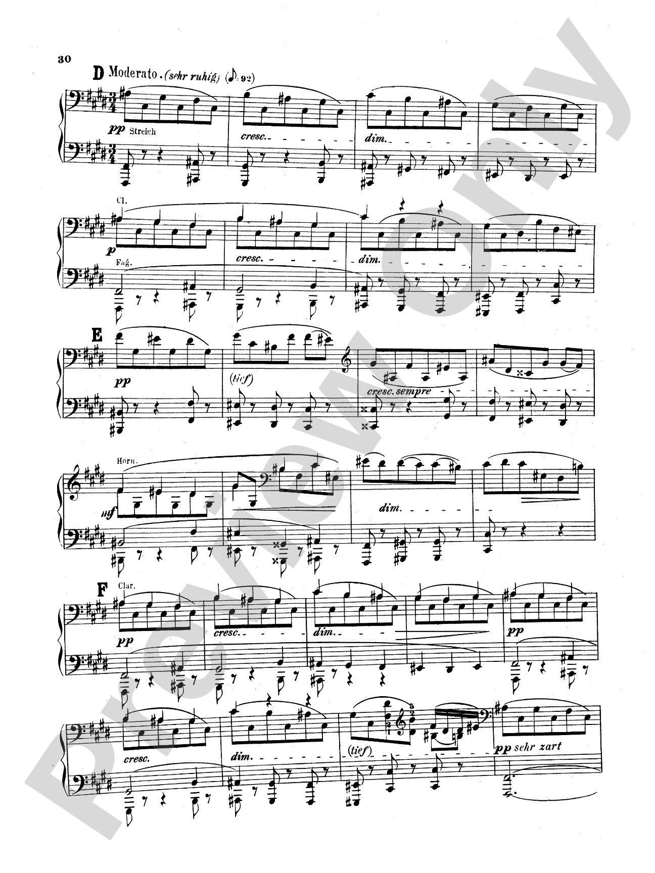 Bruckner: Symphony No. 7 in E Major (ISBN: 0757912818)