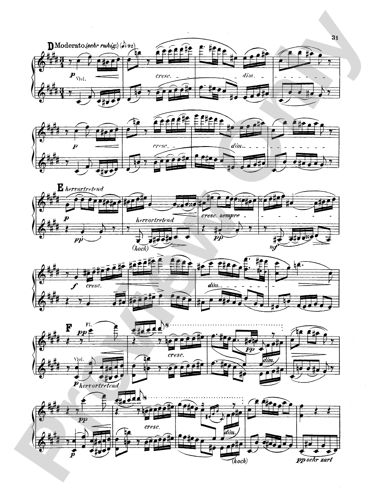 Bruckner: Symphony No. 7 in E Major (ISBN: 0757912818)