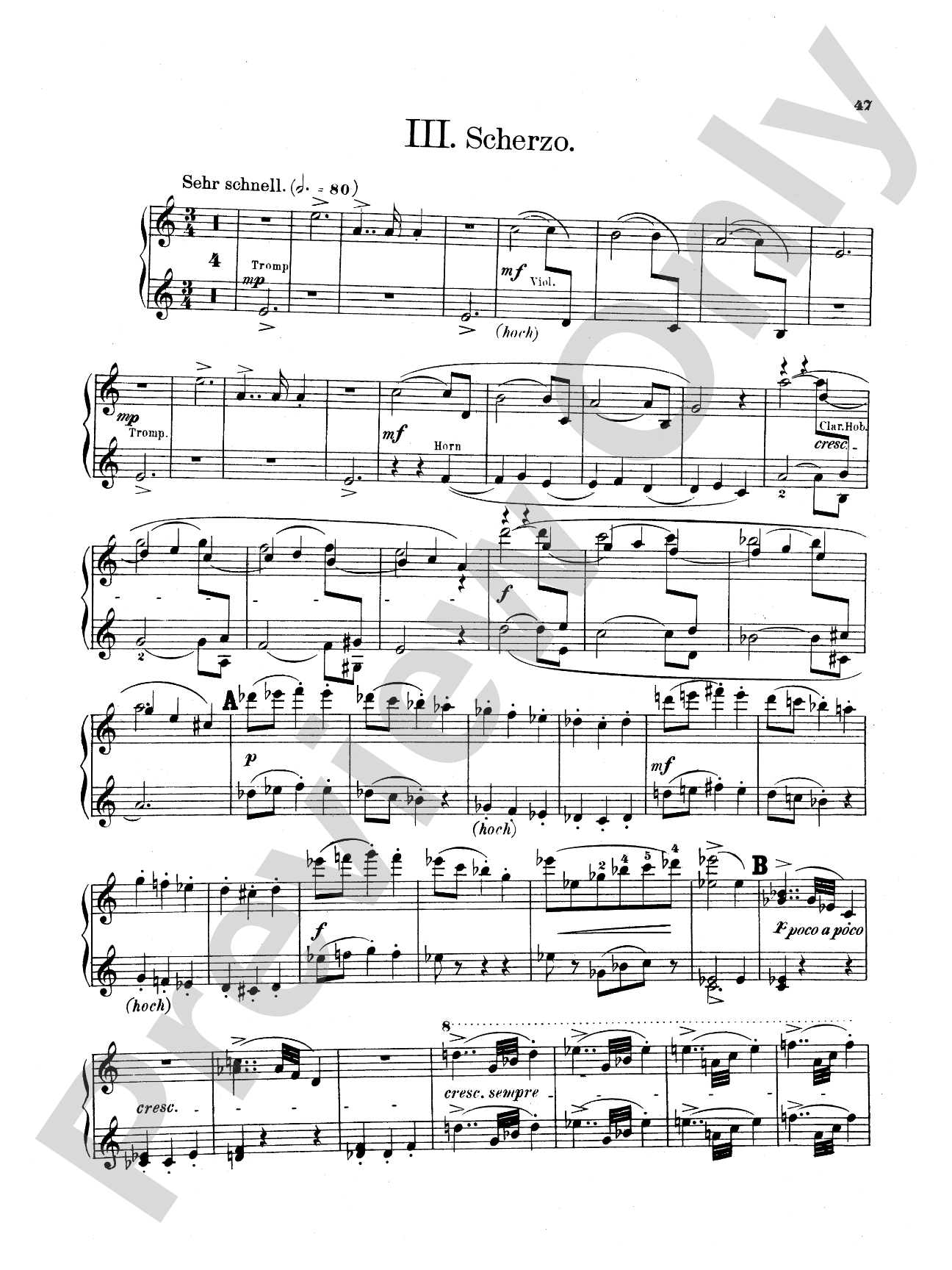 Bruckner: Symphony No. 7 in E Major (ISBN: 0757912818)