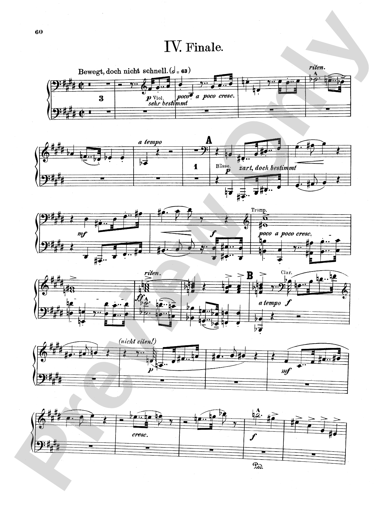 Bruckner: Symphony No. 7 in E Major (ISBN: 0757912818)