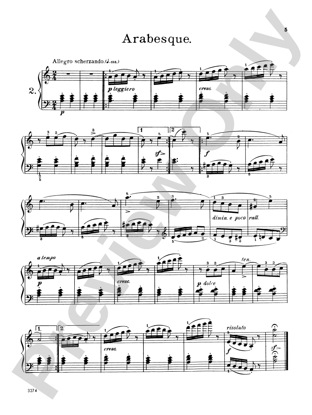 Burgmüller: Twenty-five Easy Etudes, Op. 100