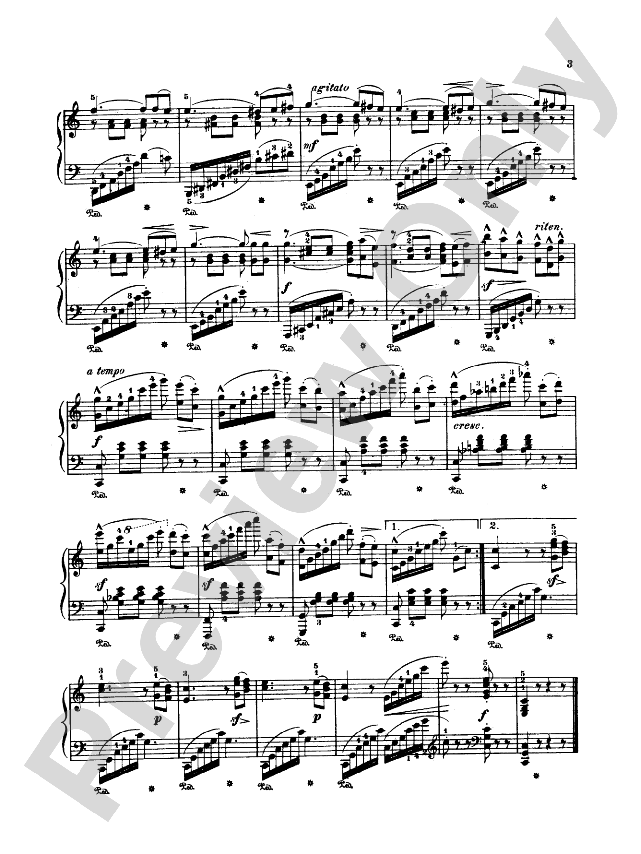 Burgmüller: Twelve Brilliant and Melodious Studies, Op. 105: Piano Book