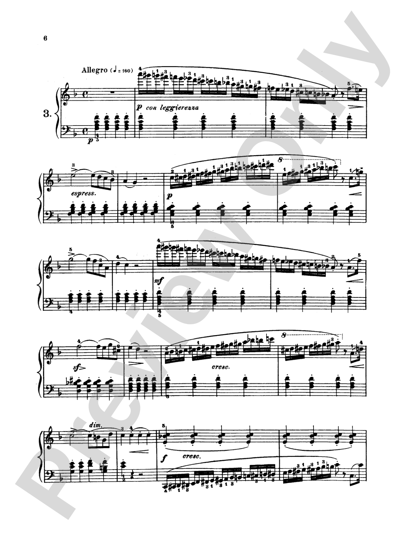 Burgmüller: Twelve Brilliant and Melodious Studies, Op. 105