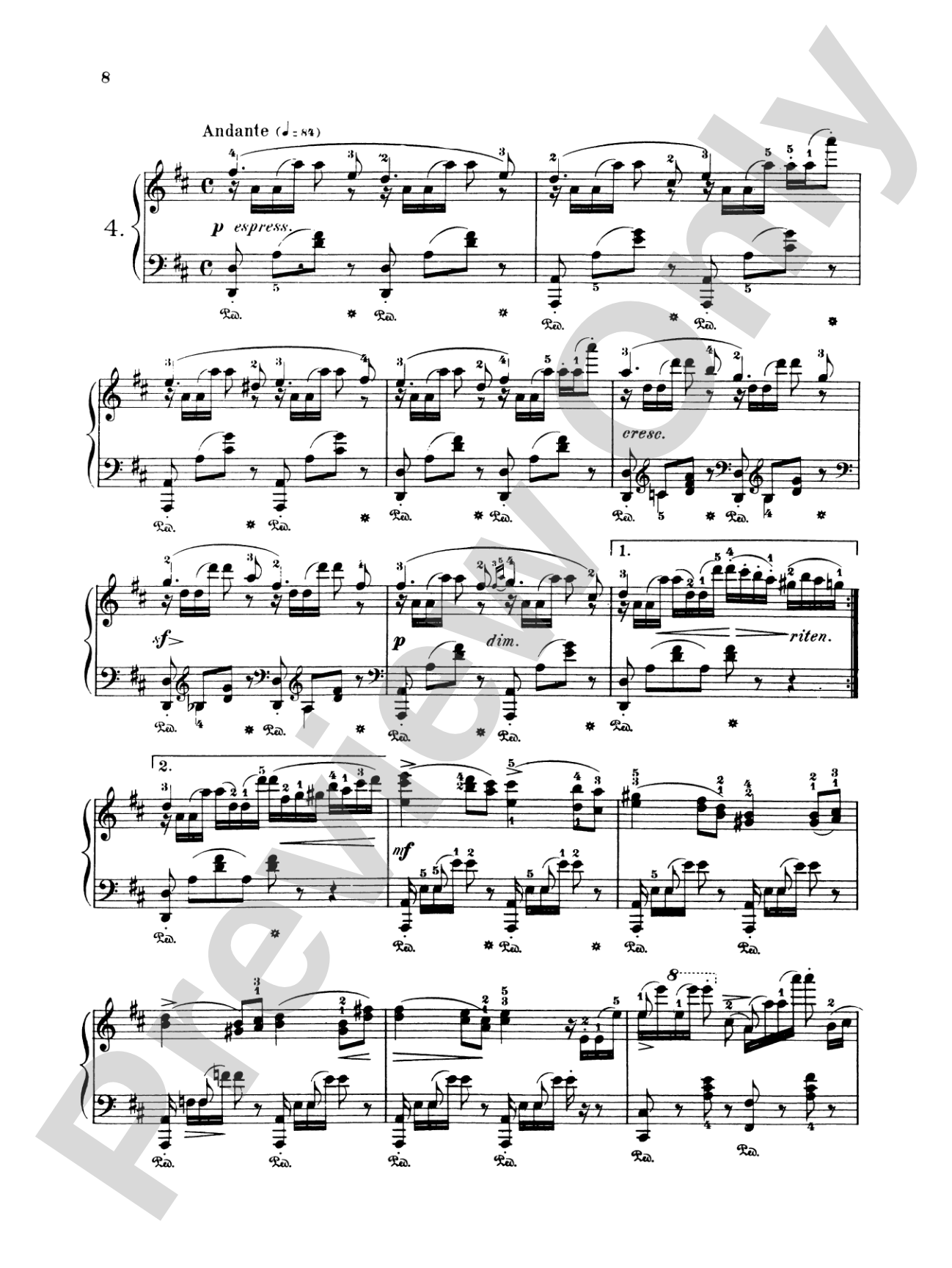 Burgmüller: Twelve Brilliant and Melodious Studies, Op. 105