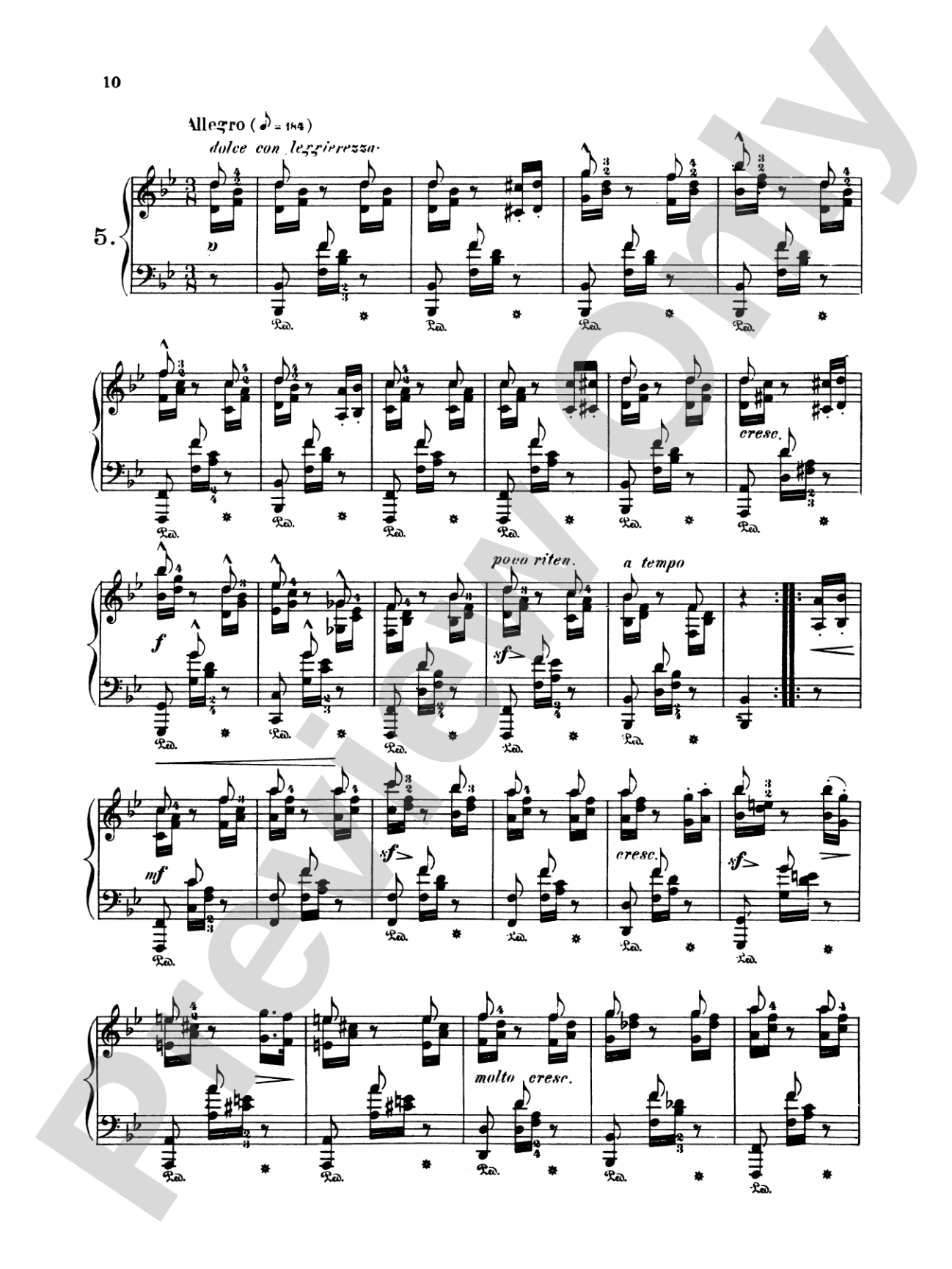 Burgmüller: Twelve Brilliant and Melodious Studies, Op. 105