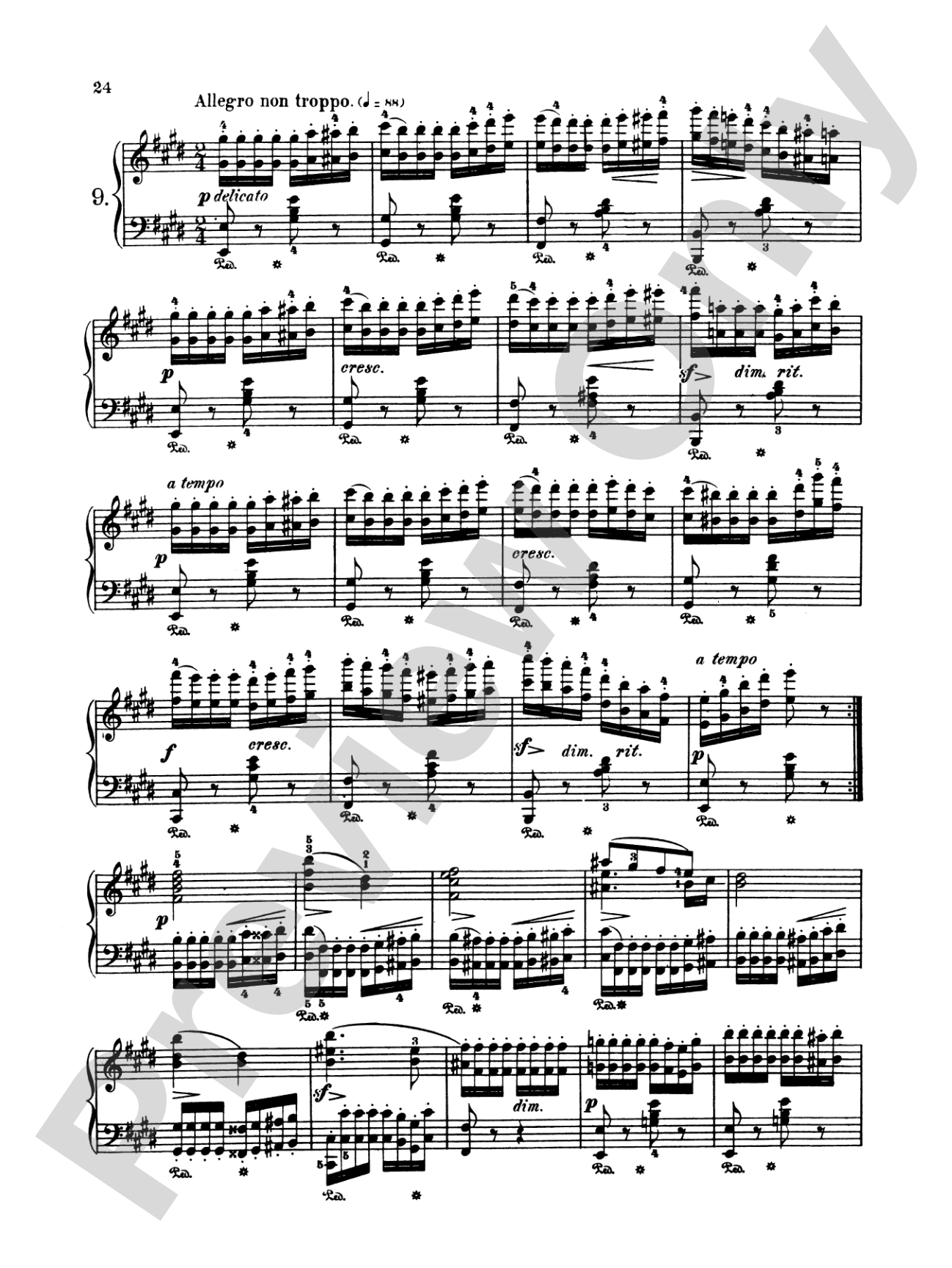 Burgmüller: Twelve Brilliant and Melodious Studies, Op. 105
