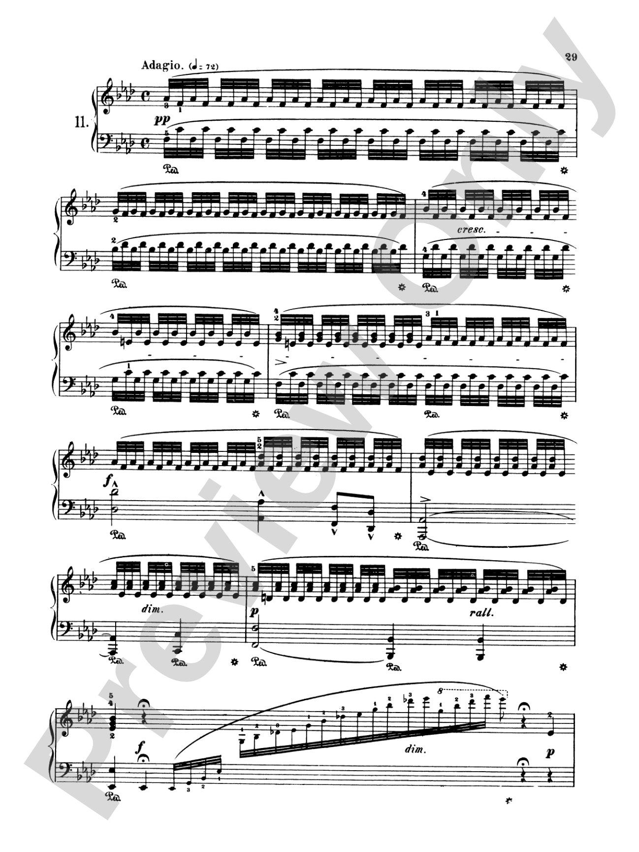 Burgmüller: Twelve Brilliant and Melodious Studies, Op. 105