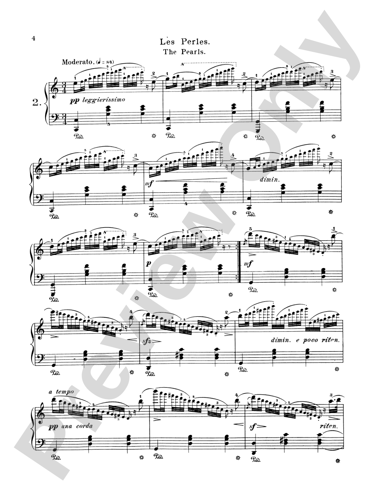 Burgmüller: Eighteen Characteristic Studies, Op. 109
