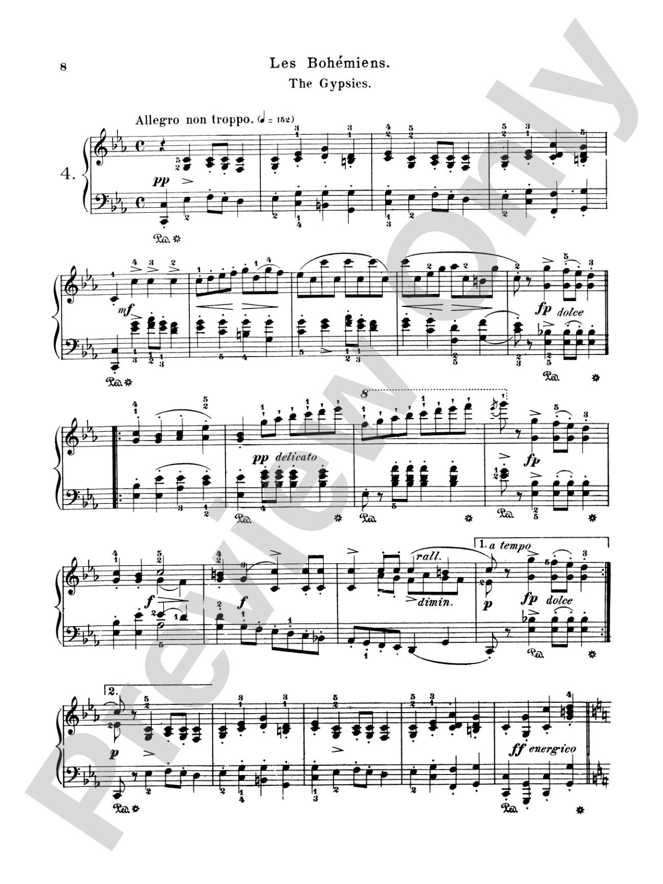 Burgmüller: Eighteen Characteristic Studies, Op. 109