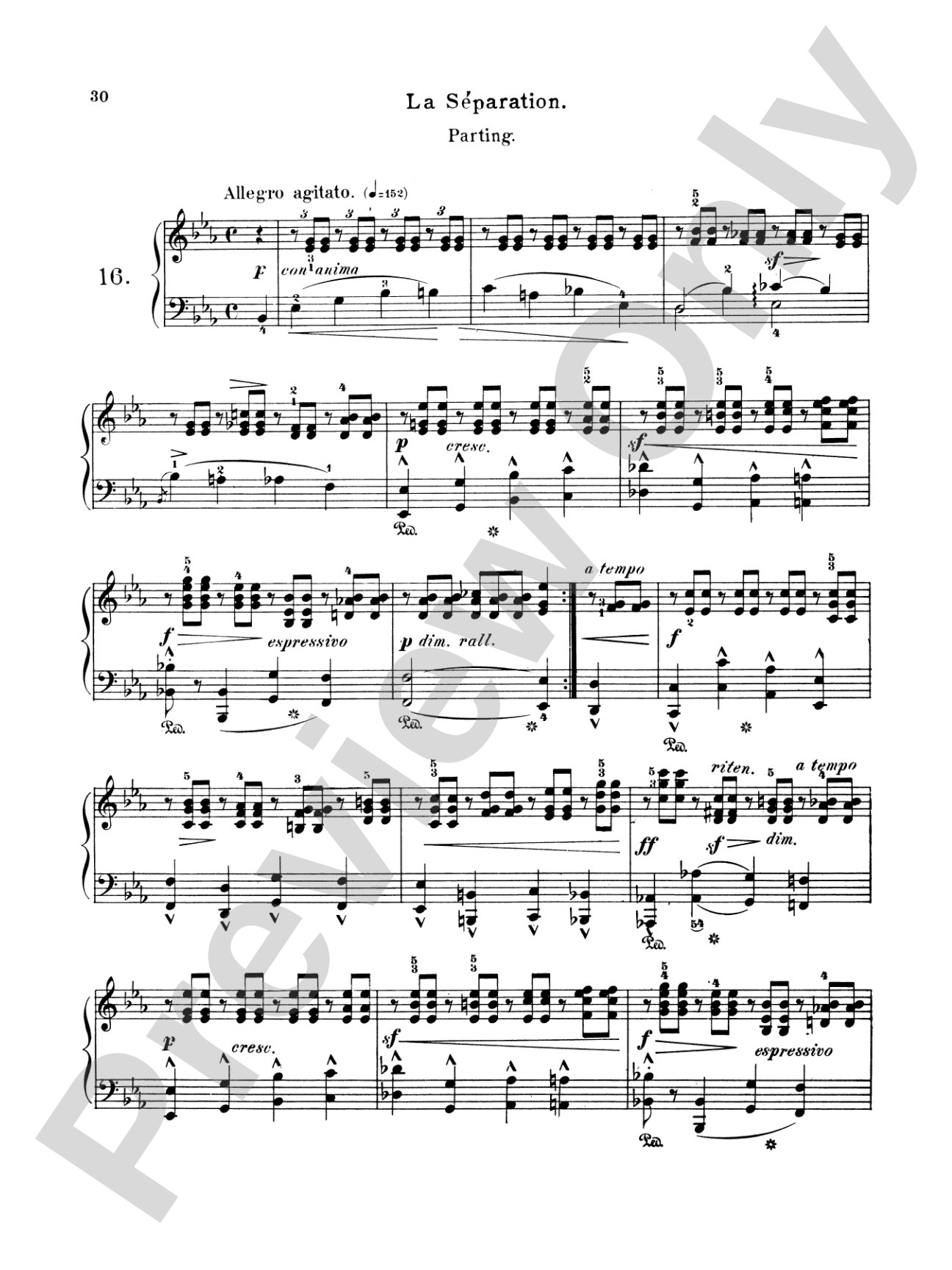 Burgmüller: Eighteen Characteristic Studies, Op. 109