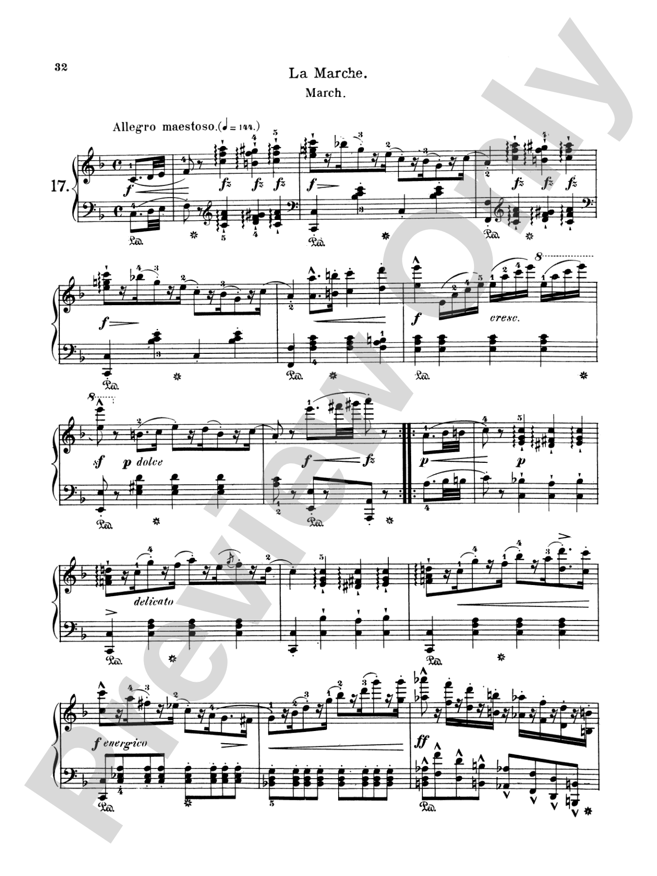 Burgmüller: Eighteen Characteristic Studies, Op. 109