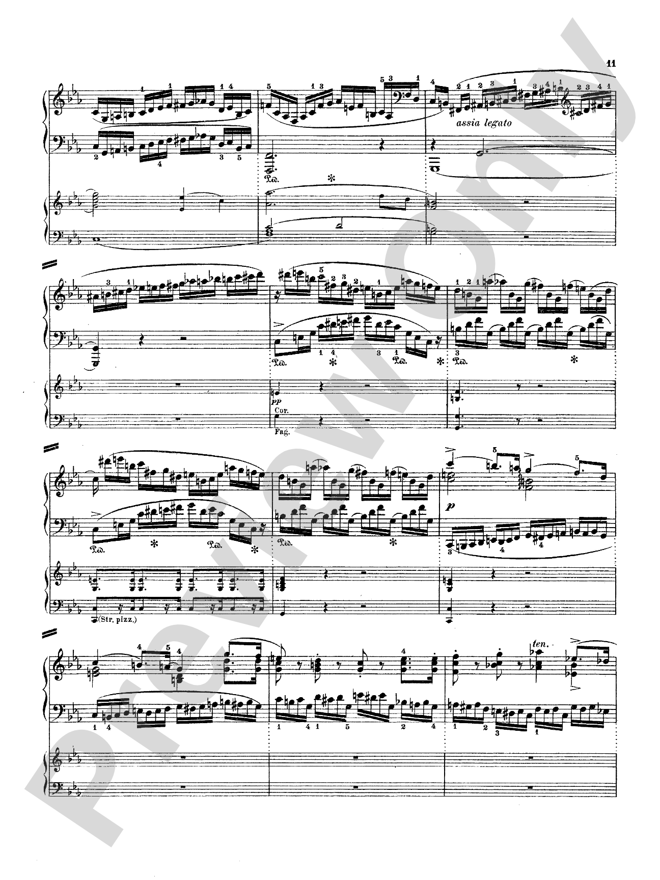 Weber: Piano Concerto No. 2: Piano Duo (2 Pianos, 4 Hands) Book (2 copies required)