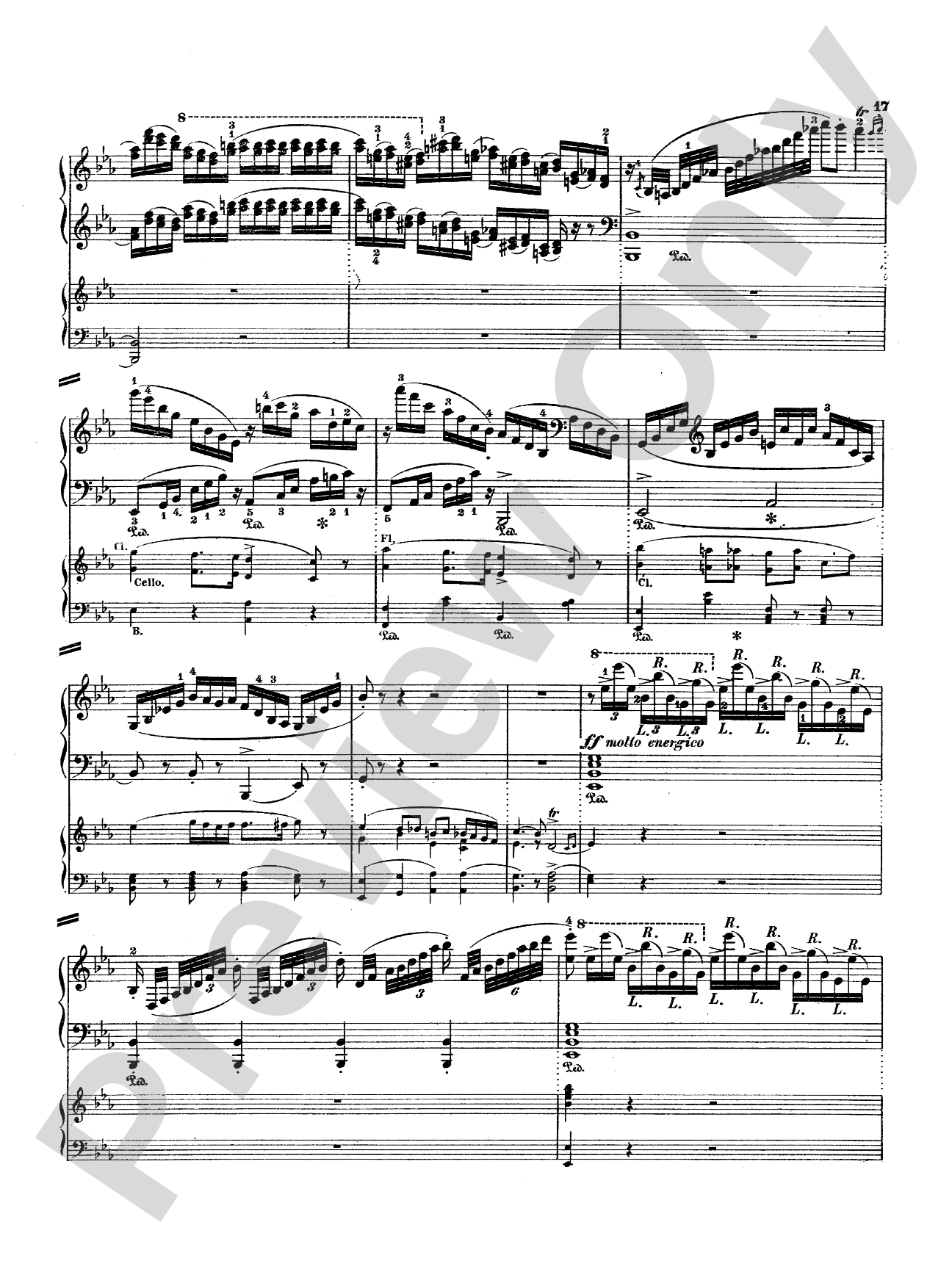 Weber: Piano Concerto No. 2: Piano Duo (2 Pianos, 4 Hands) Book (2 copies required)