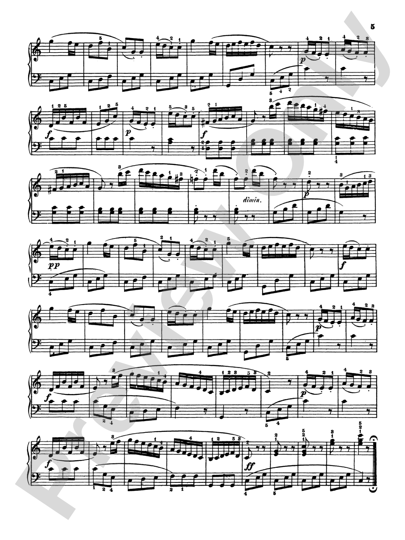 Clementi: Six Sonatinas, Op. 36: Piano Book