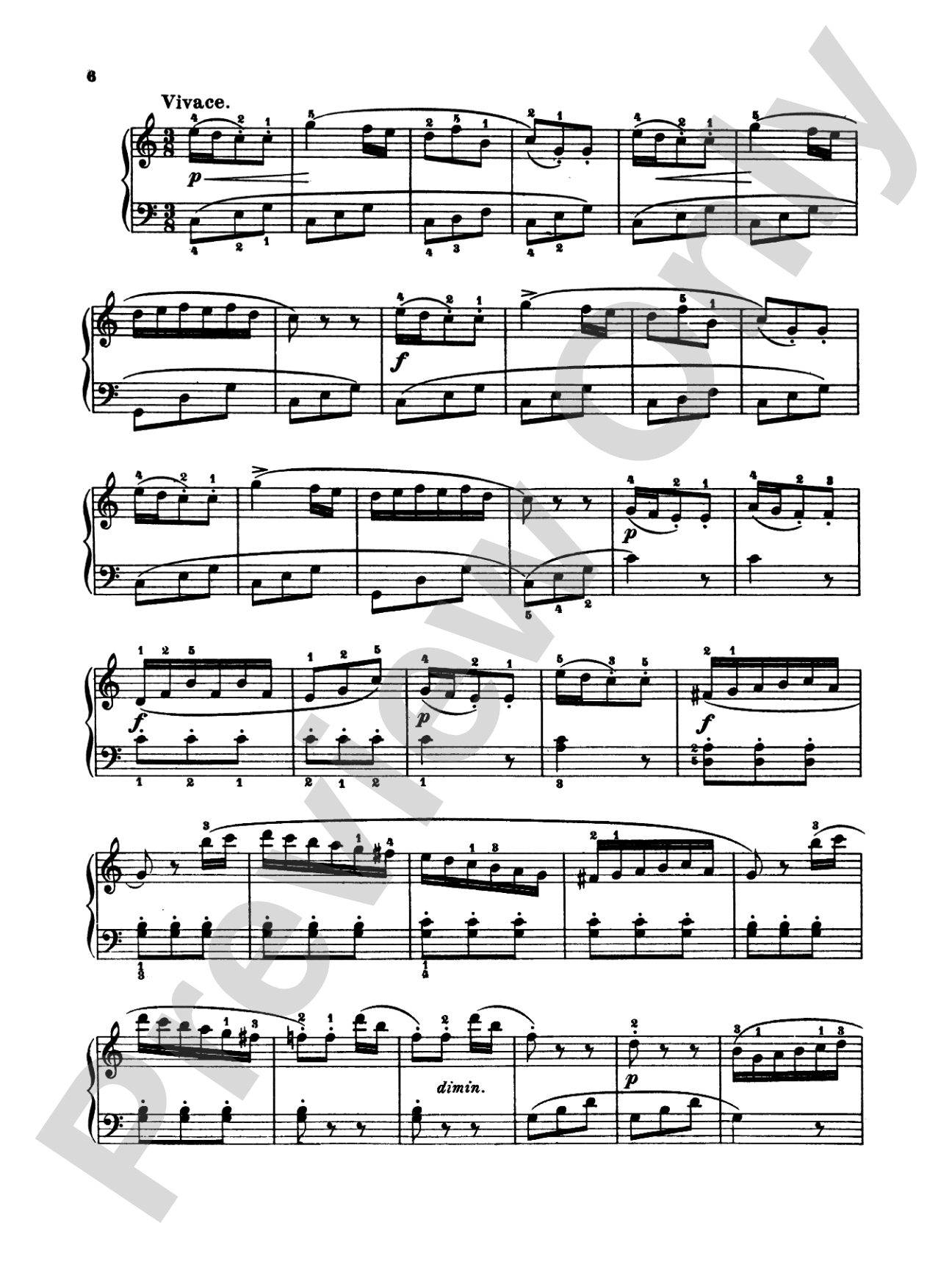 Clementi: Twelve Sonatinas: Piano Book