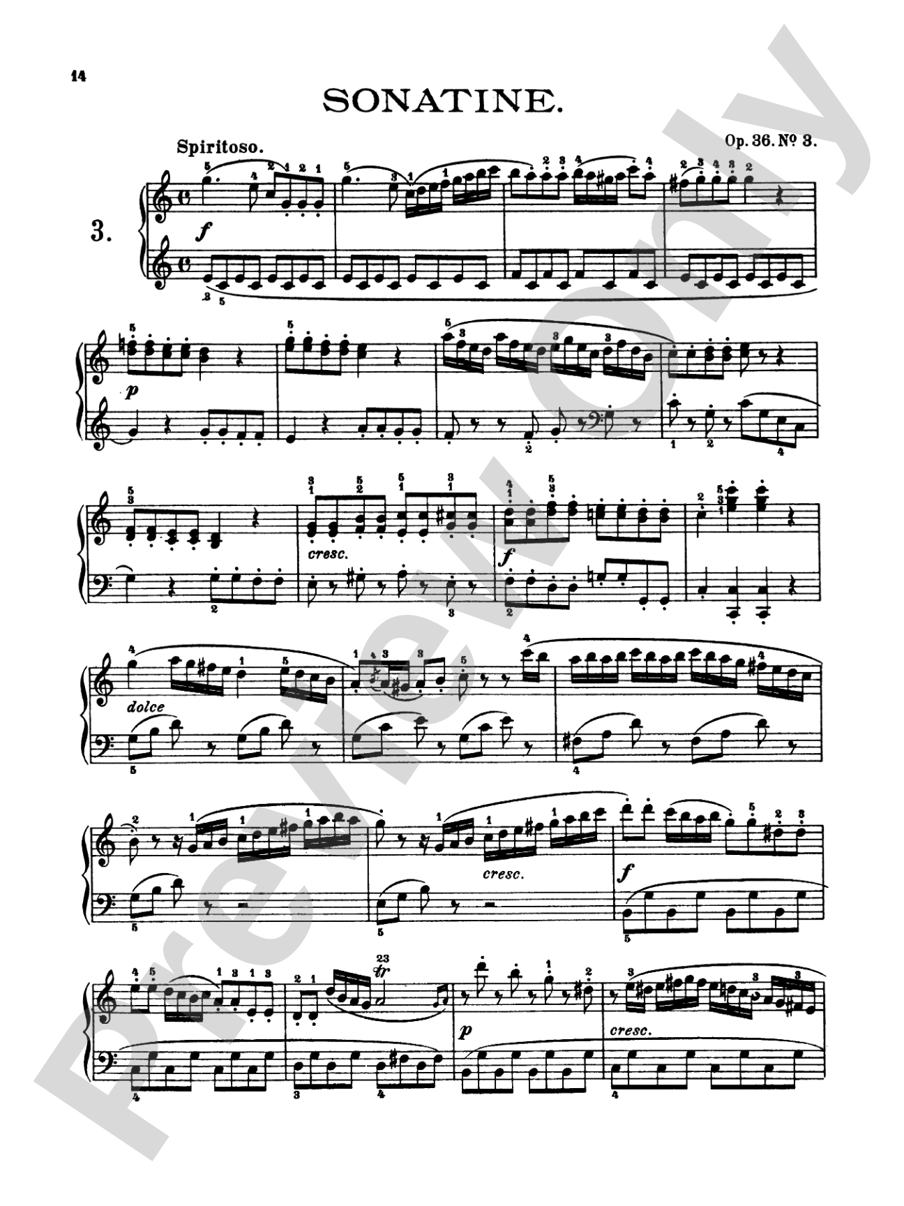 Clementi: Twelve Sonatinas