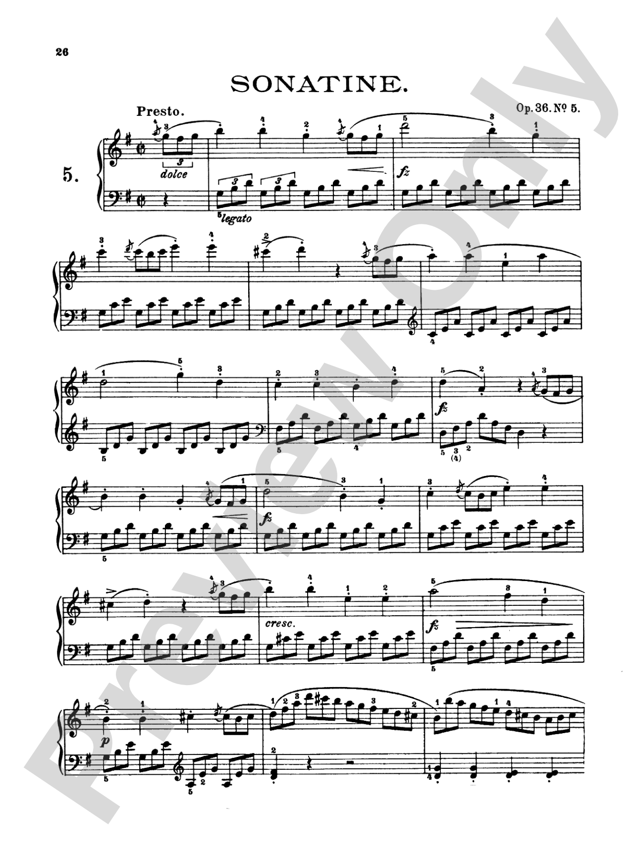 Clementi: Twelve Sonatinas